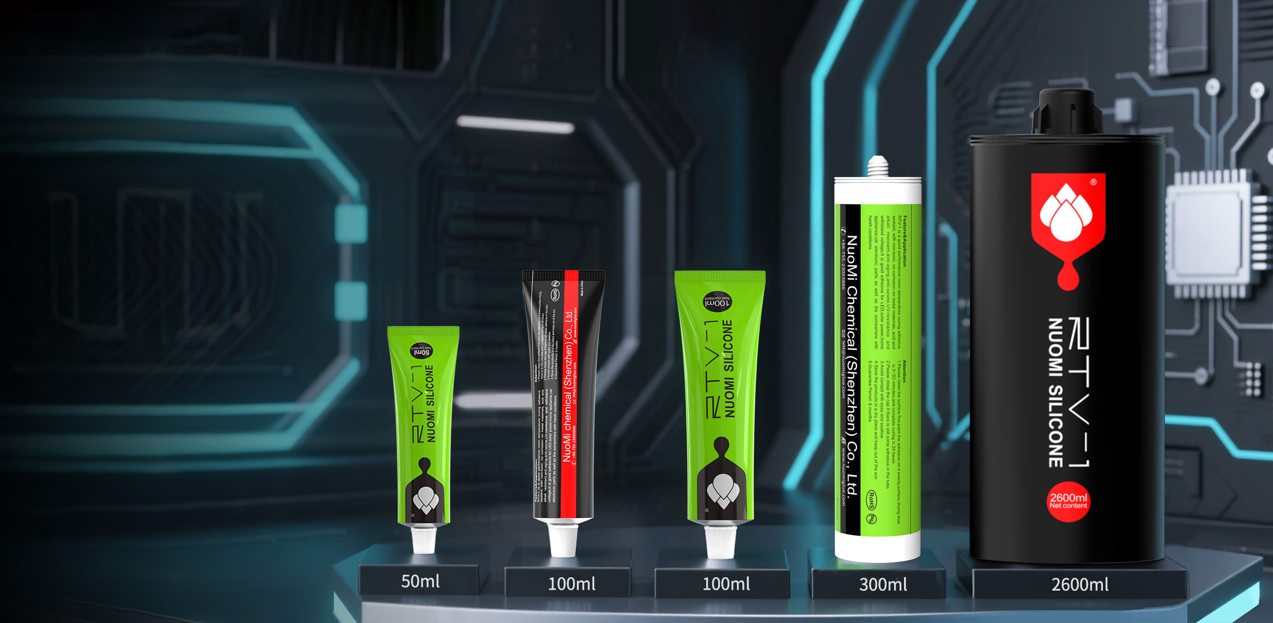 ఆర్టీవి సిలికాన్ అంటుకునే తయారీదారు